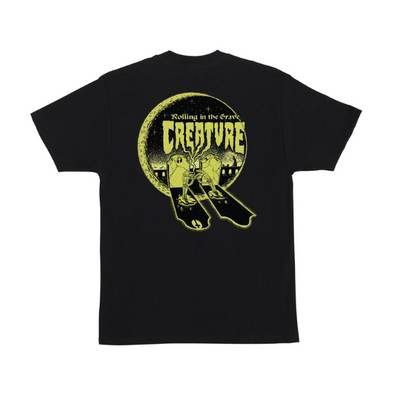 Creature Grave Roller T-Shirt - Black