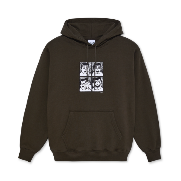 Polar Skate Co. Dave Hoodie Punch - Brown – Xtreme Boardshop