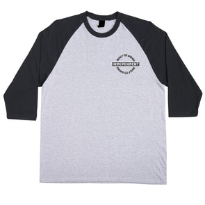 Independent BAR-RIER 3/4 Sleeve Sport Grey/Black