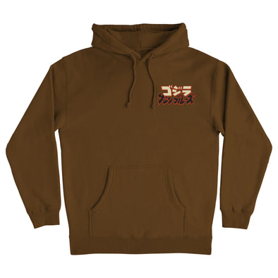 Santa Cruz Godzilla Hand Pullover Brown