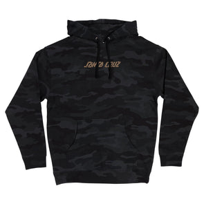 Santa Cruz Screaming Grizzly Pullover Black Camo