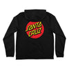 Santa Cruz Cruz Hooded Windbreaker Black