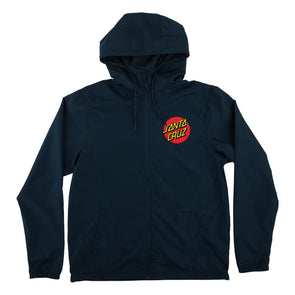 Santa Cruz Cruz Hooded Windbreaker Navy