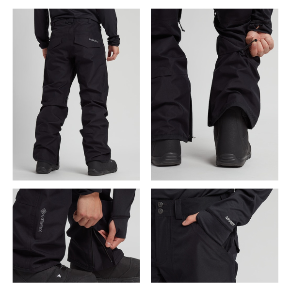 Burton 2024 Men's Ballast GORE-TEX 2L Pants - True Black – Xtreme Burton 2024 Men's Ballast GORE-TEX 2L Pants - True Black – Xtreme