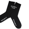 Polar Skate Co. Gnarly Huh! Rib Socks -Black