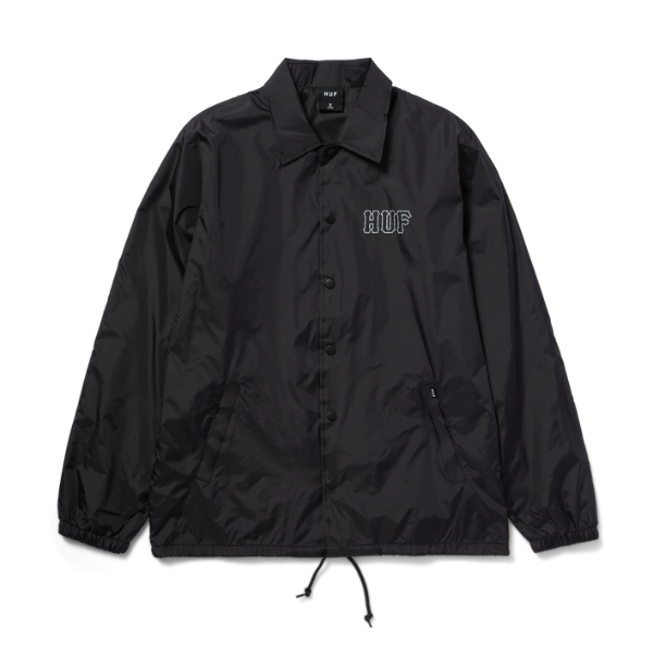 HUF Set H Coaches Jacket Black コーチジャケット Huf Set H Coaches Jacket - Black – Xtreme Boardshop (XBUSA.COM)