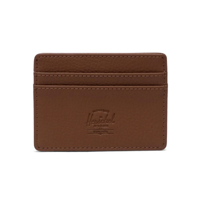 Herschel Supply Co. Charlie Cardholder Wallet Vegan Leather - Saddle Brown