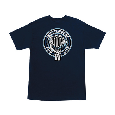 Independent For Life Clutch T-Shirt - Navy