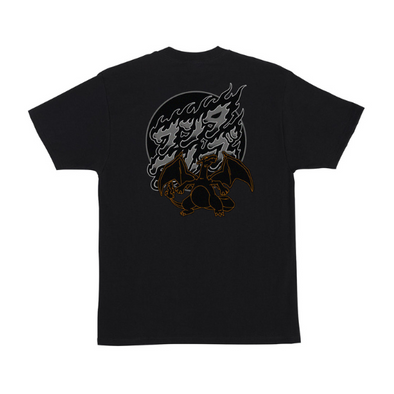 Santa Cruz X Pokémon Fire Type 3 Men's T-Shirt - Black