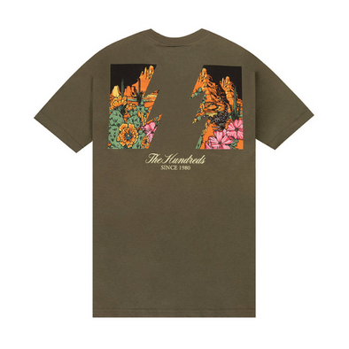 The Hundreds Nopales T-Shirt Military Green
