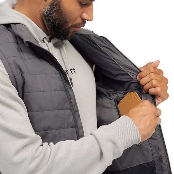 Carhartt Men's Rain Defender Lightweight Insulated Vest - Black