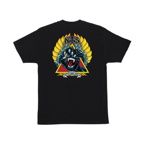 Santa Cruz Natas Screaming Panther T-Shirt - Black