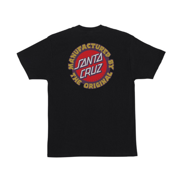 Santa Cruz Speed MFG Dot T-Shirt - Black