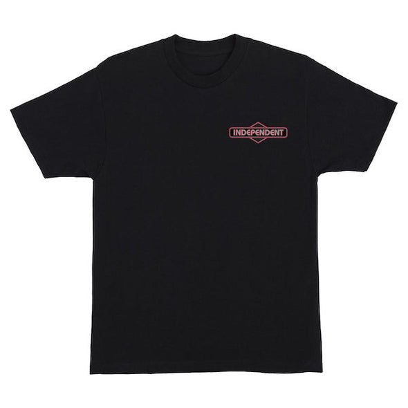 Independent Diamond Groundwork T-Shirt Pigment Black