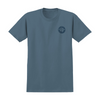 Anti-Hero Basic Pigeon Round DBL T-Shirt - Indigo Blue/Navy