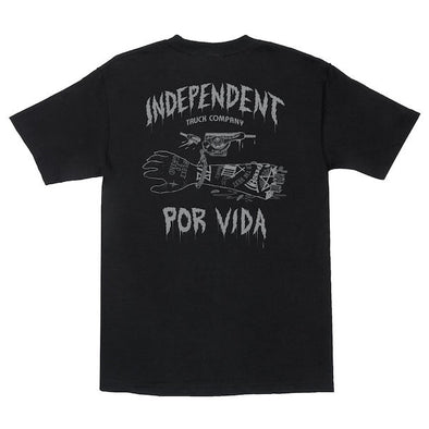 Independent Por Vida T-Shirt Black