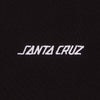 Santa Cruz Screaming Flash Crew Neck Sweatshirt Black