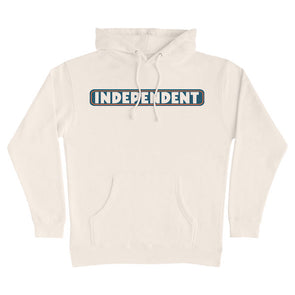 Independent Bar Logo Pullover Hoodie - Bone