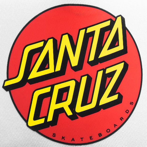 Santa Cruz Classic Dot Trucker Hat - Black/White