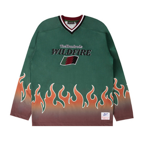 The Hundreds Wildfire Hockey Jersey - Forest