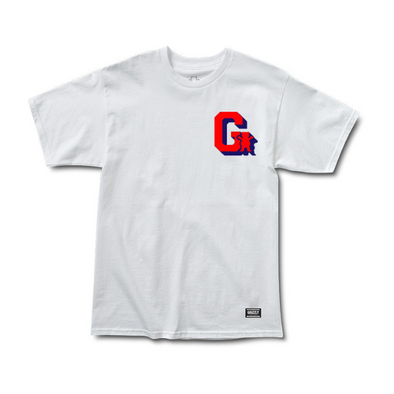 Grizzly Midfield S/S Tee - White
