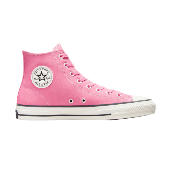 pink and black converse high tops
