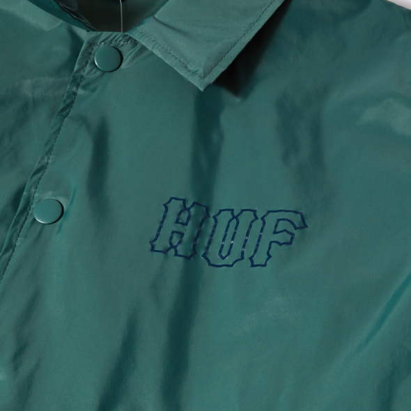 Huf Set H Coaches Jacket - Pine