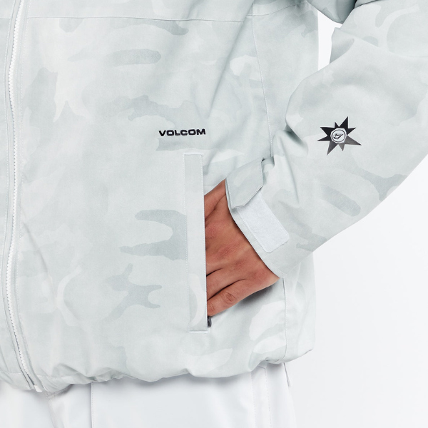 Volcom 2024 Men s 2836 Insulated Jacket White Camo