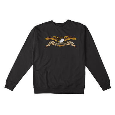 Anti Hero Eagle Premium Crewneck Pigment Black/Black Multi