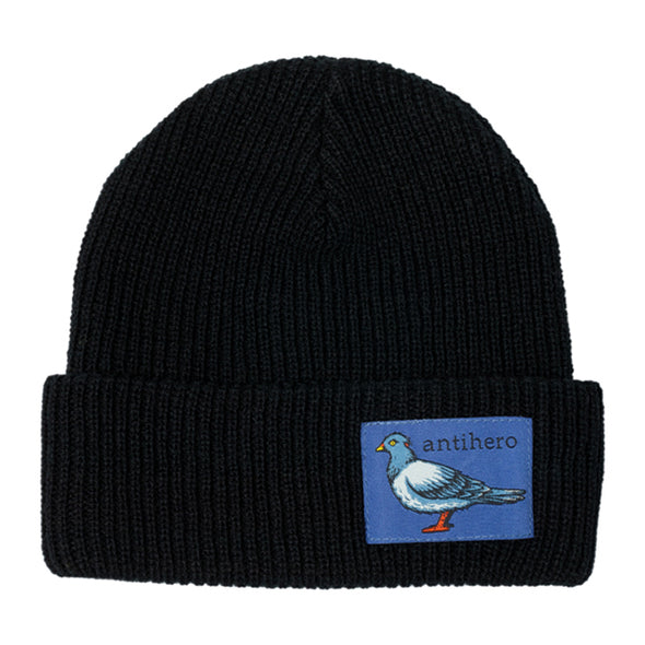 Anti Hero LiL Pigeon Label Cuff Beanie Black/Blue