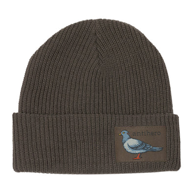 Anti Hero LiL Pigeon Label Cuff Beanie Brown