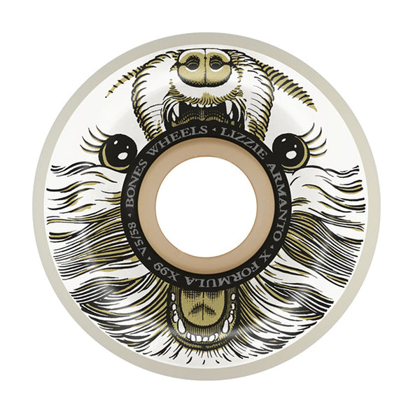 BONES X-FORMULA ARMANTO ALMA MUTTER 99A 58mm White