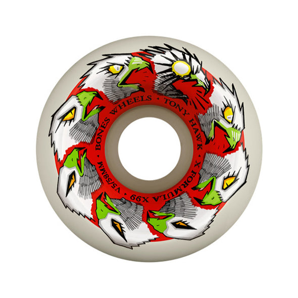 BONES X-FORMULA HAWK ANIMATION 99A 58mm White