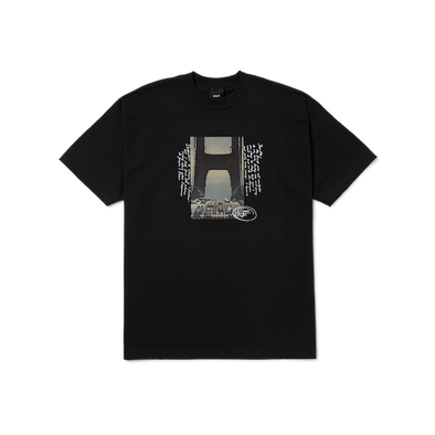 Huf Bridges S/S T-Shirt - Black