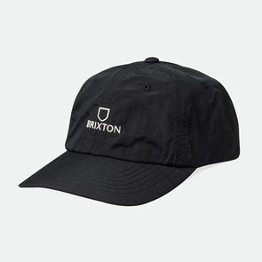 Brixton Alpha LP Cap Black/White Vintage Wash