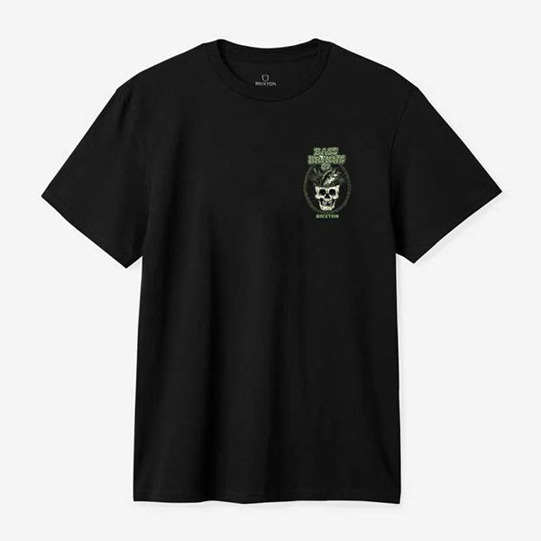 BRIXTON(ブリクストン）BASS BRAINS BAIT S/S STT Brixton Bass Brains Skull S/S STT Black – Xtreme Boardshop