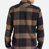 Brixton Bowery L/S Flannel Heather Grey/Charcoal