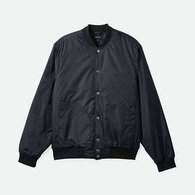 Brixton Dillinger Flight Bomber Jacket Black