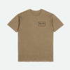 Brixton Grade S/S STT Tiger's Eye/Washed Navy/Brown