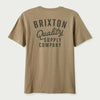 Brixton Hubal S/S TLRT Oatmeal