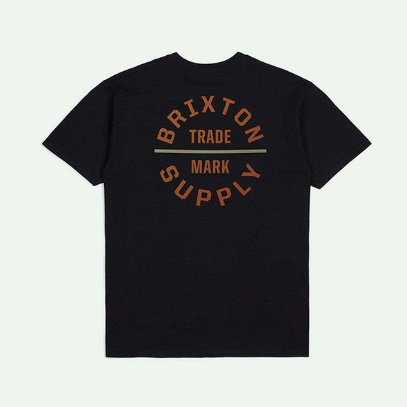 Brixton OATH V S/S STT Black/Rust/Sand