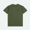 Brixton OATH V S/S STT Ivy Green/Washed Black/Rust