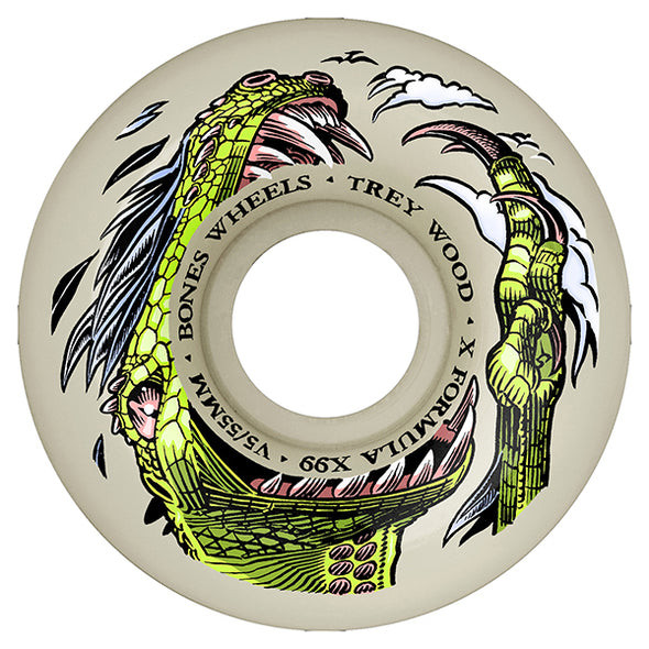 Bones X-Formula Wood Dino-Sortas 55m 99A White