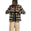 Brixton 20th Anniv Bowery Flannel Black/Cream