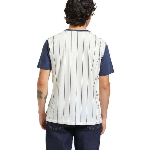 Brixton 20th Anniversary Detroit Pkt T Off White/Washed Navy