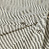 Brixton Builders Auto S/S Shirt Black/Off-White Stripe