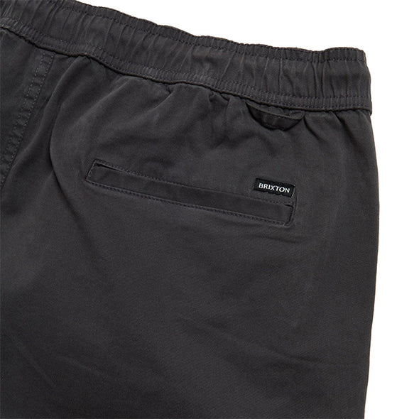 Brixton Everyday Vintage Wash Shorts Washed Black