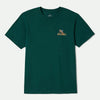 Brixton Inwood S/S STT Deep Emerald