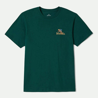 Brixton Inwood S/S STT Deep Emerald
