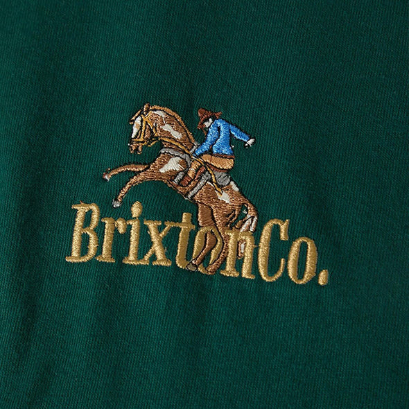 Brixton Inwood S/S STT Deep Emerald